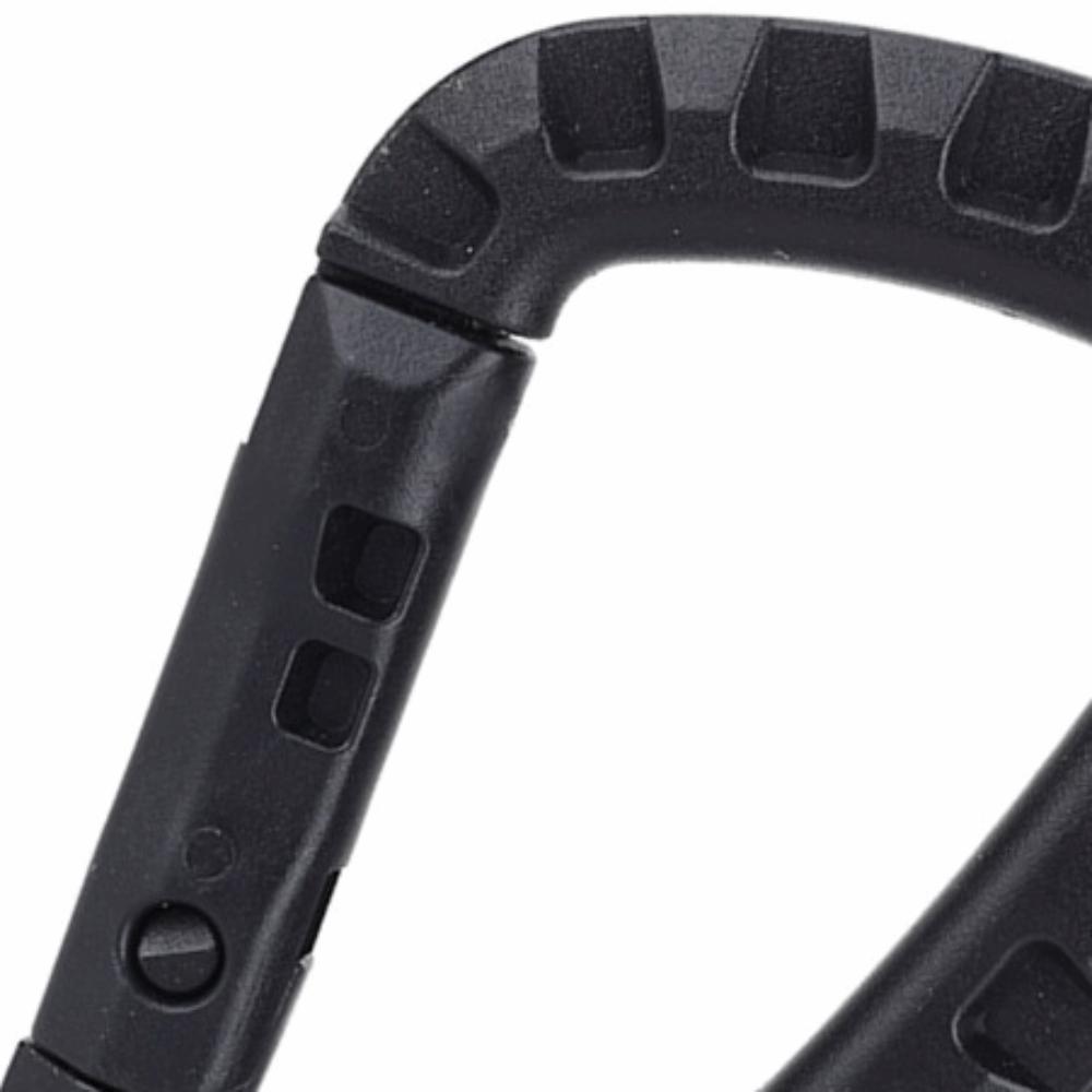 16 Pcs Heavy Duty D Shape Buckle Mini D Rings Duarble Carabiner Outdoor