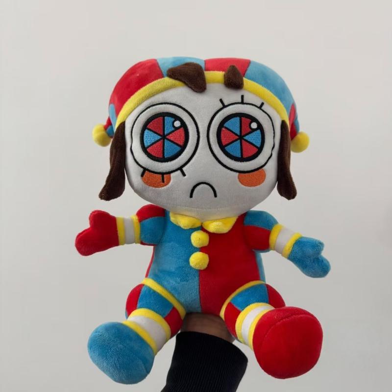 Оригинальная плюшевая игрушка Помни из The Amazing Digital Circus Мягкий набивной клоун Коллекционный товар Для фанатов анимации Домашний декор