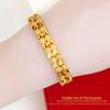 Gold-Plated Women's Lucky Bead Bracelet - Versatile Love and Fortune Jewelry for Couples