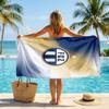 FC Zürich print Quick Dry Beach Towel Microfiber Absorbent Portable Travel Swimming Towel