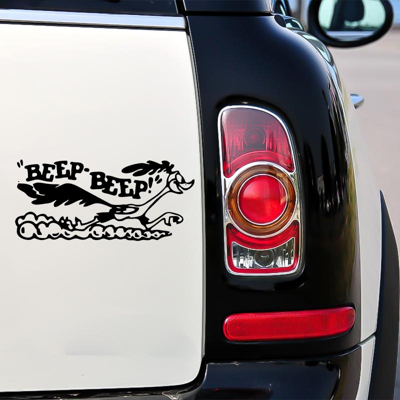 G101 17x7,7 см наклейка Road Runner мультфильм OldFast автомобиль грузовик ноутбук виниловые аксессуарыDecaАвтомобильные аксессуары