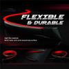 1.2m 3.9ft Glossy LED Tail Brake Turn Flowing Light Rear Trunk Roof Spoiler Lip
