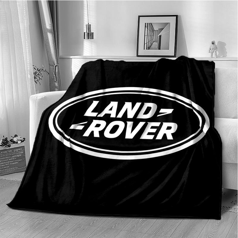Роскошное HD модный тренд Спортивный автомобиль L-LAND ROVER Логотип Плед - Идеально для Детей в Подарок Диван Кровать Офис Отель Декор