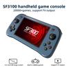 SF3100 Handheld Game Console 4.5-Inch Large Screen TV Output Built-In 20000+ Games