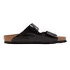 Birkenstock Унисекс кроссовки Arizona Birko-Flor Patent Leather Black 1005292