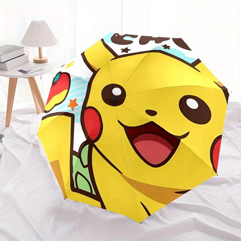 Pikachu, Pokémon Automatic Umbrella with Folding feature - Travel Umbrella, Perfect Gift for Birthday, Christmas a0827098