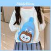 Color Printed Solid Shoulder Crossbody Chest Bag Children Outdoor Gift
