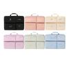 Large Capacity Hanging Clothes Bag Foldable With Handle Closet Socks Dispenser Smooth Zipper Space-Saving Travel Packing Cube