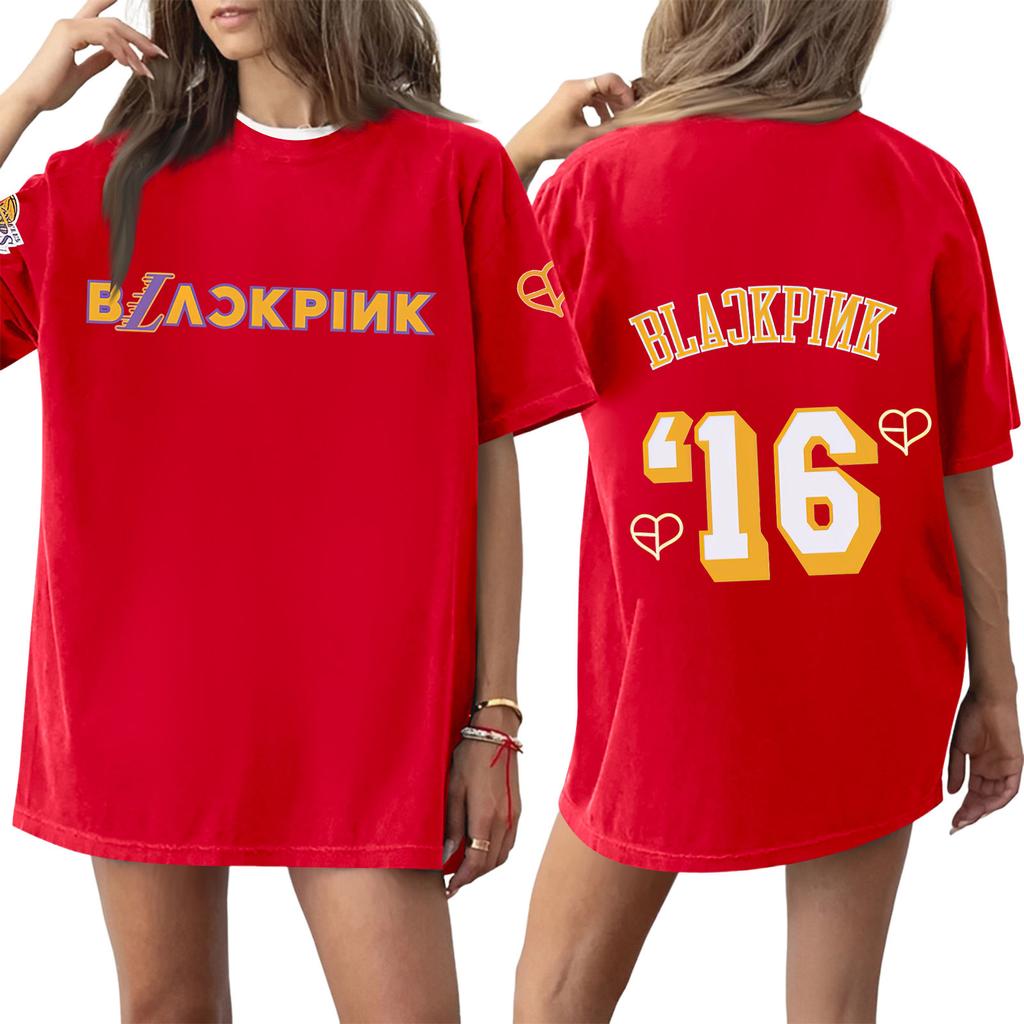 Женская футболка с круглым вырезом и короткими рукавами с принтом