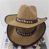 Men's Sunshade Straw Fisherman Hat with Face Cover - Summer Beach Denim Sun Hat