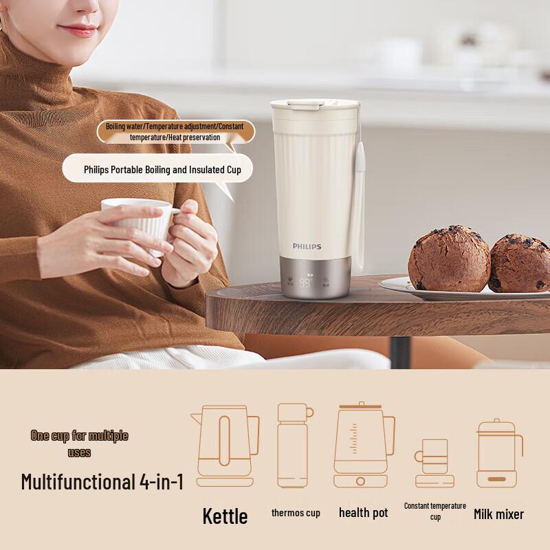 Philips Портативный дорожный электрический чайник