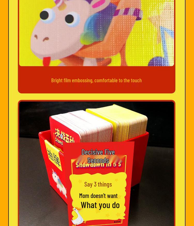 Decisive Five Seconds: Quick Answer Family Party Game