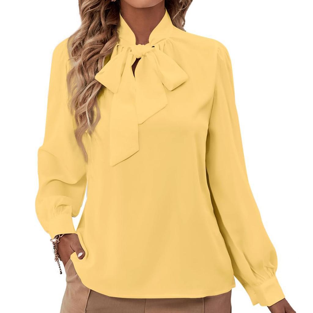 Женская повседневная и модная однотонная рубашка с длинным рукавом Топ Рубашка с длинным рукавом Топ