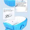 Inflatable Bath Tubs For Infants And Toddlers Bath Tubs Thickened Large Backrest Baby Shower Bathtub Tubs Durable