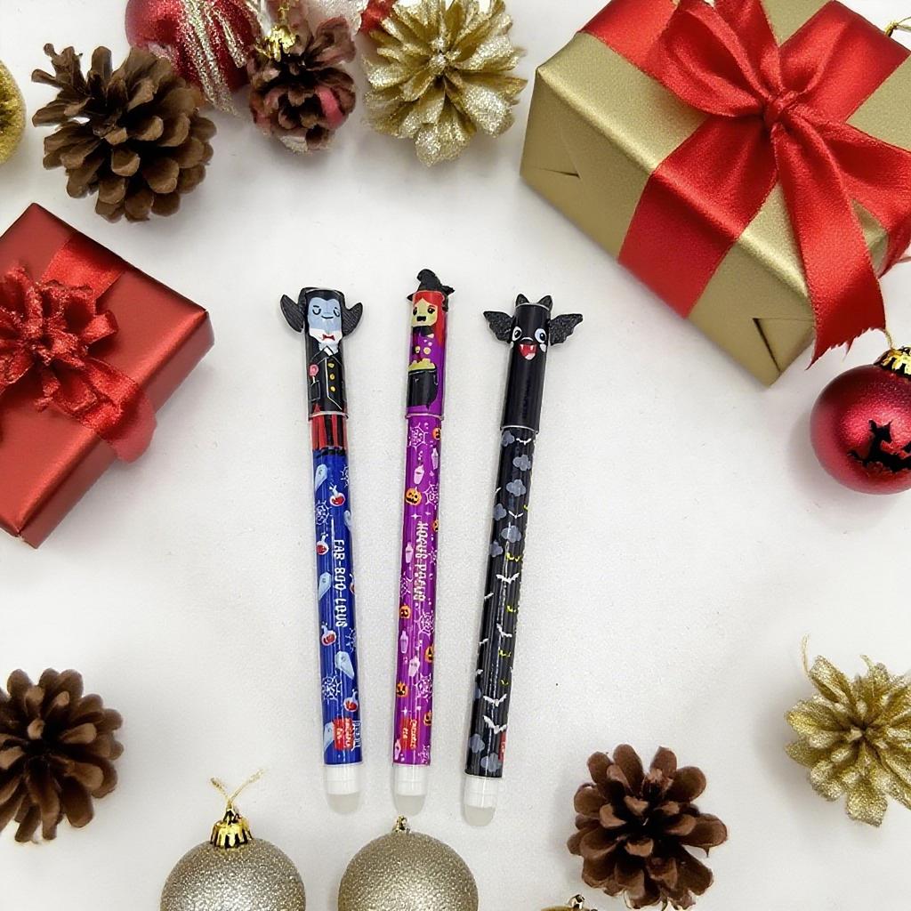 Erasable Gel Pens, Animal Pattern Erasable Pens For Kids Learning And Writing 3ml