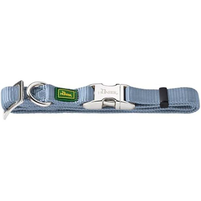 Collier - HUNTER - Vario-Basic - Taille L - Couleur bleu fumé - Aluminium léger