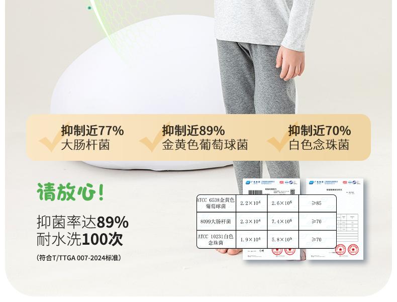 Yingbolun Autumn and Winter Boys' Underwear Set
