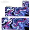 Коврик для мыши Strata Liquid Игровой аксессуар Коврик для мыши Черно-белый Большой коврик для стола Геймерский Резиновый XXL 50x100 Ковер для мыши Run