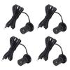 4pcs LED Display Spot Lights 5V Dimmable USB Mini Spotlight for Jewelry Showcase Porch Entryway