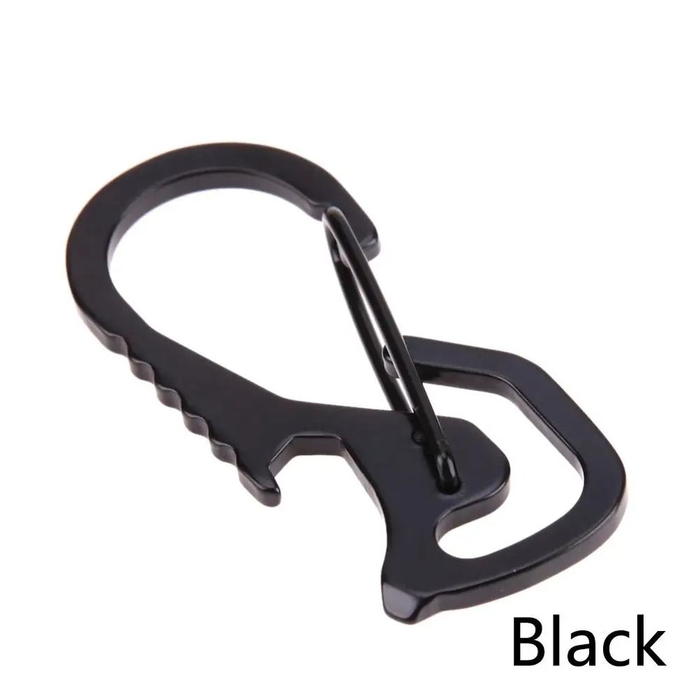 Multifunctional Outdoor Keychain Bottle Opener Mountaineering Buckle Outdoor