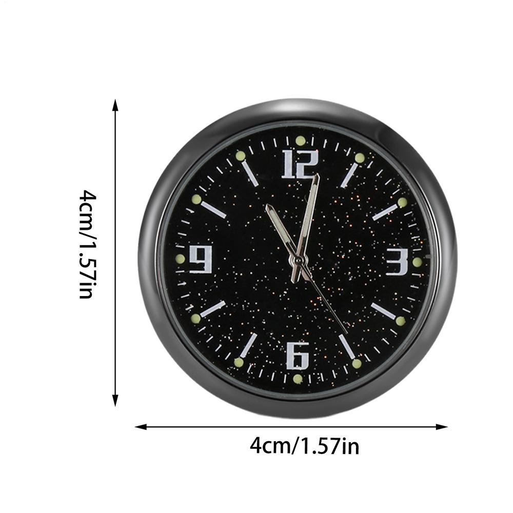 Часы для автомобиля на липучке, светящиеся, аксессуары для интерьера автомобиля, портативные, крошечные, цифровые часы на приборную панель для путешествий, вождения, поездок на работу