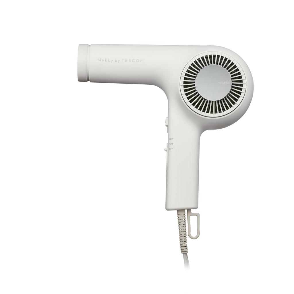 TESCOM Фен Nobby от TESCOM Professional Protect Ion легкий Nobby NIB400A Easy Plug Белый пепел NIB400A-W