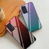 Чехол-бампер из градиентного закаленного стекла для Samsung Galaxy S23 S22 Ultra S21 FE S20 S10 5G S10e S8 S9 Plus S7 Edge Защитное стекло