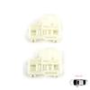 V1BWR46 Window Regulator Guide Clips Front Left for Pontiac Grand Am Sunfire Oldsmobile Alero Cutlass Chevrolet Cavalier Malibu
