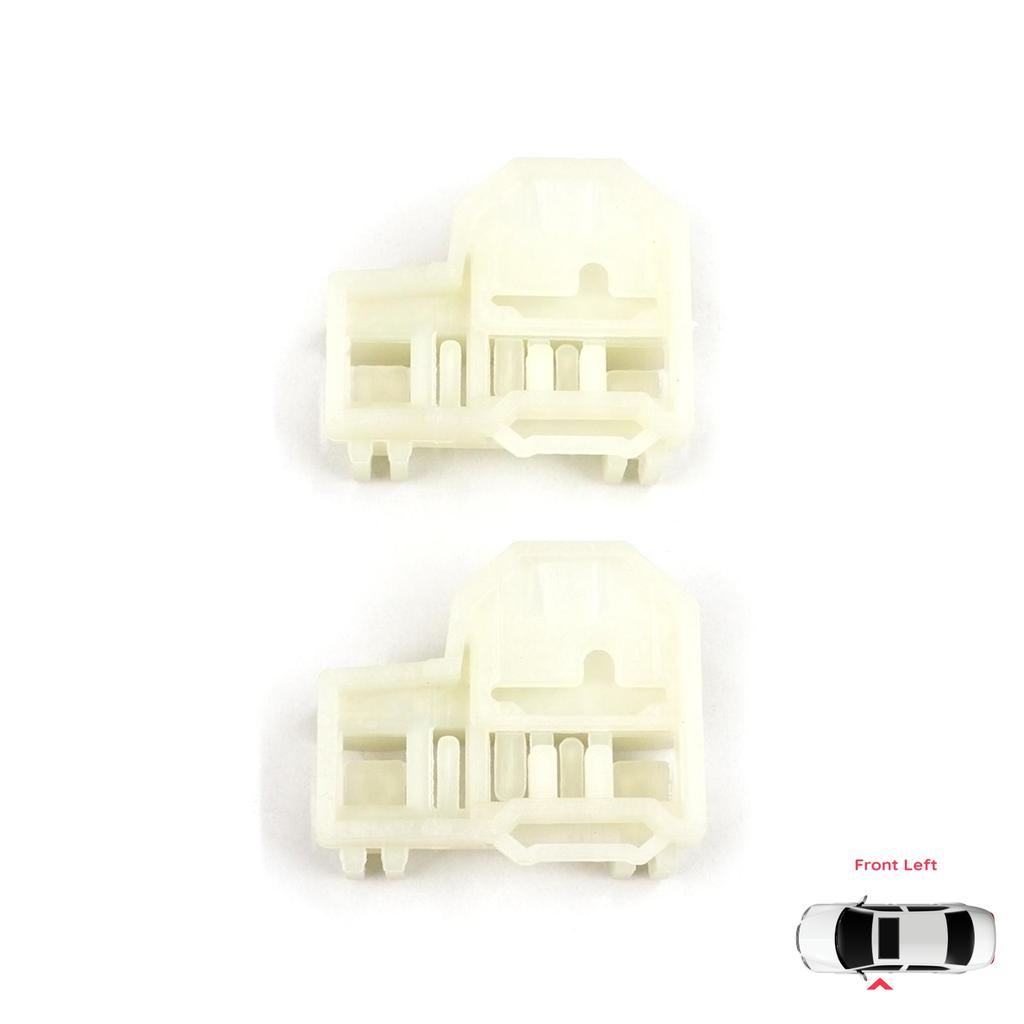 V1BWR46 Window Regulator Guide Clips Front Left for Pontiac Grand Am Sunfire Oldsmobile Alero Cutlass Chevrolet Cavalier Malibu