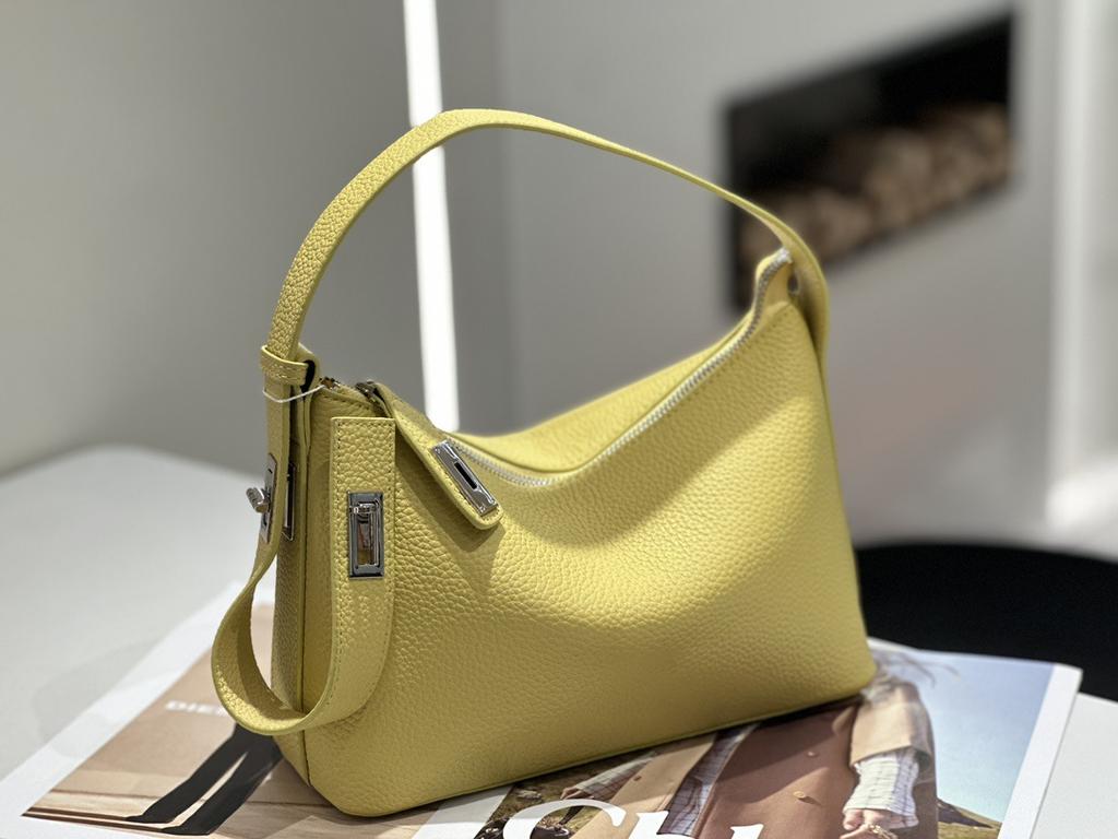 Real Leather 2025 New Style High-end Sense Small Crowd Design Handheld Bag High-end Tote Single Shoulder Tote Handle Women's Bag