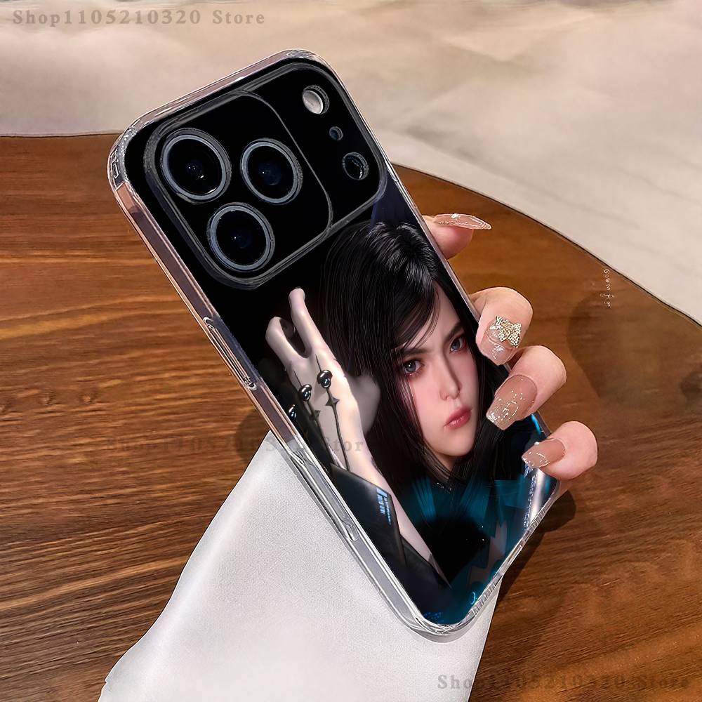 S-Stellar B-Blade Игровой Чехол для Телефона Для iPhone 16,15,17,12,13,14,11 Max,Pro,Plus,X,XS,XR,SE4,E Mini Прозрачный Чехол