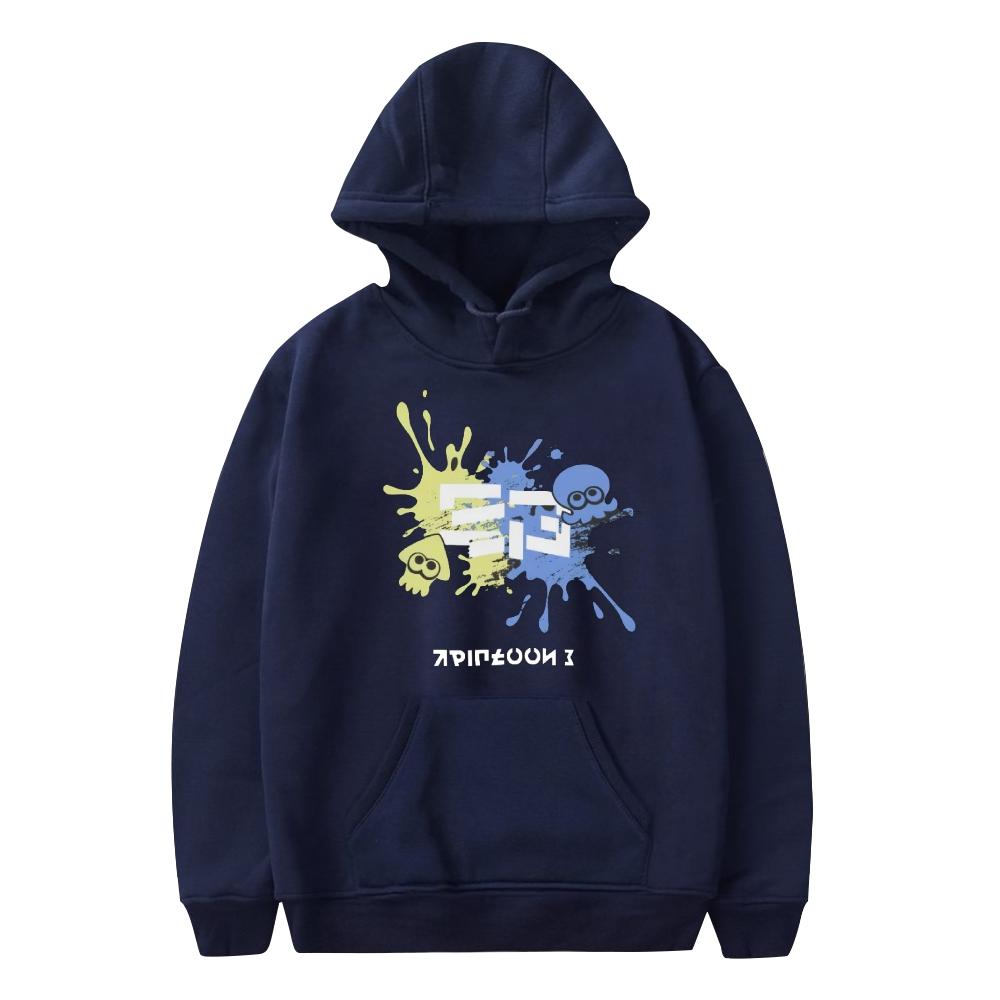 Splatoon 3 Hoodies Anime Graffiti Shooting Game Print Unisex Women Fashion Oversized Sweatshirts Hoodie Unisex Pullovers Tracksuits