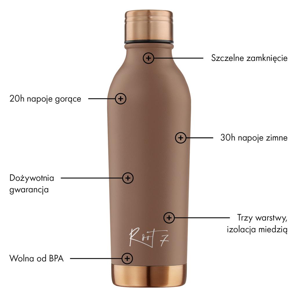 Vip Cappuccino Thermal Bottle Root7 Vip Cappuccino 500