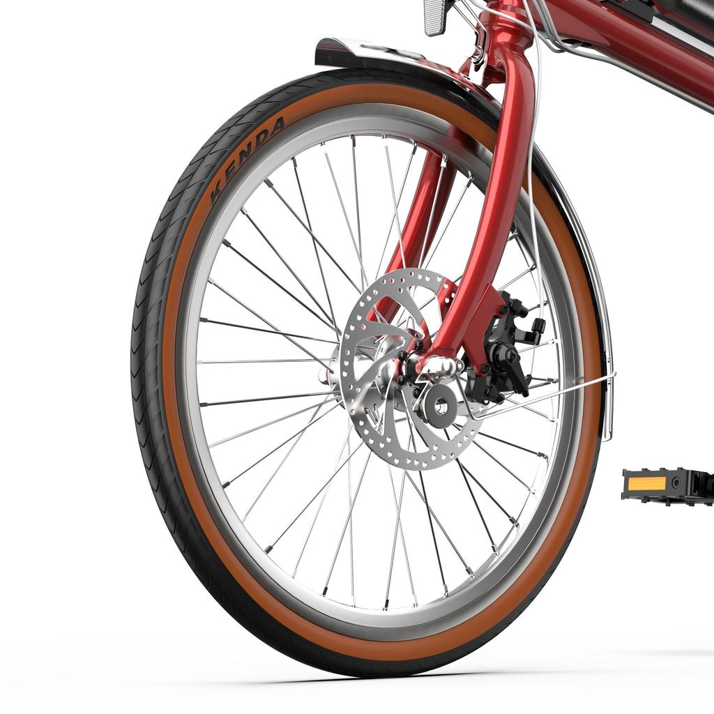 ONESPORT OT02 PRO Urban electric bicycle 250W motor 20*1.35 inch tires 36V 5.2Ah power supply maximum load capacity 80 kg.