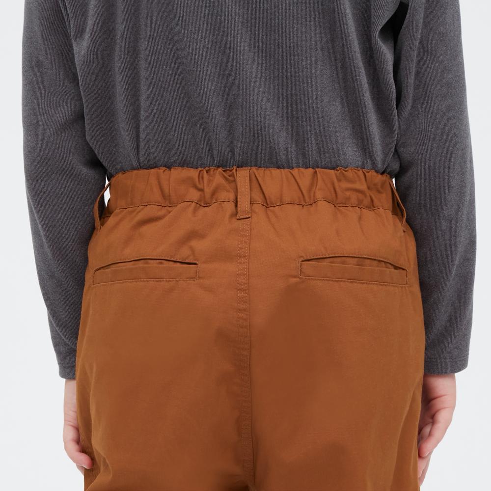 Uniqlo ДЕТСКИЕ эластичные теплые брюки Baker