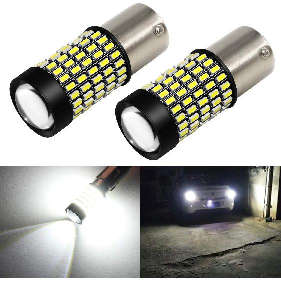 PHINLION 1156 LED Turn Signal Light Bulbs Super Bright 3014 103-SMD BA15S P21W 1156 7506 LED Bulb with Projector for Turn Signal Blinker Lights,