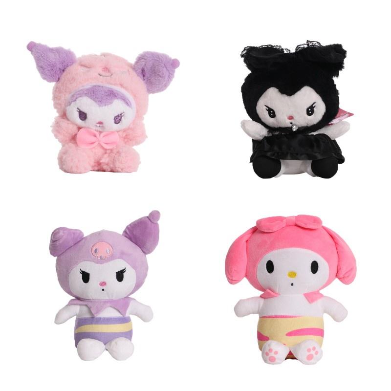 Оптовая милая мультяшная плюшевая игрушка Sanrio Kuromi, детская кукла, подарок