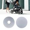 Baby Stroller Wheel Cover White Enjoy Smooth Ride and Extended Service Time Easy To Install for Yoya/Yoyo Models