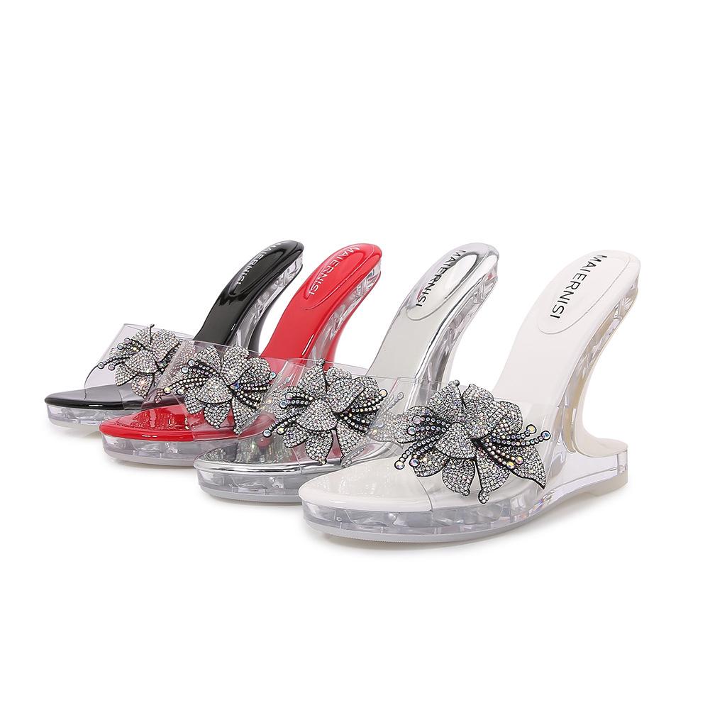 Сексуальные туфли на каблуке-инопланетянине, модель Виктория, банкетные туфли-бантики на высоком каблуке, сценические тапочки, женская подиумная обувь