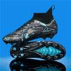 Футбольные бутсы мужские высокие шипованные тренировочные кроссовки для игры на траве молодежная студенческая спортивная обувь