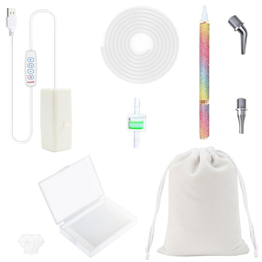 Electric Vacuum Diamond Painting Pen Kits USB Powered Diamond Painting Suction Device for 5D Diamond Painting Tool