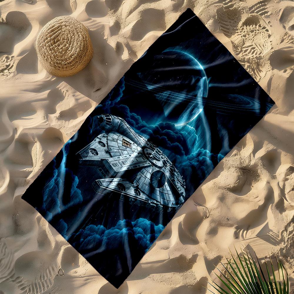 Star Wars Beach Towel Quick-Dry Soft Microfiber Comfortable Lightweight Perfect for Traveling Yoga Camping and Swimming