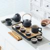 Travel Tea Set Outdoor Portable Teapot Tea Tray Household Kung Fu Teacup Ceramic Business Gift