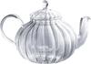 [morningplace] Cute Pumpkin Glass Teapot for Stylish Interior Decor (1 Piece)