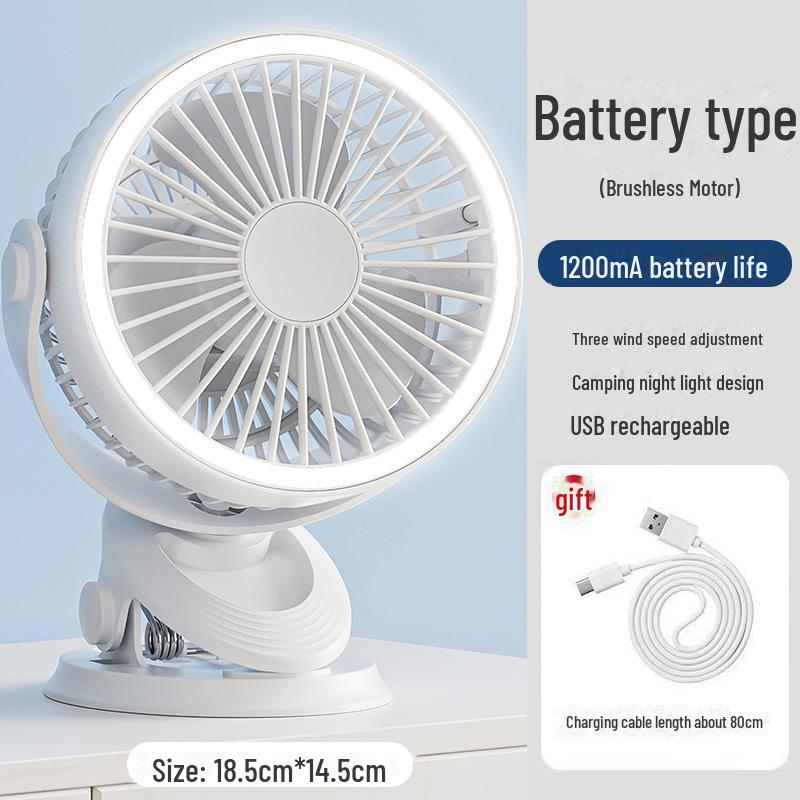 Электрический настольный вентилятор Mini USB: 5, 6 или 8-дюймовый портативный вентилятор для студентов и офисов