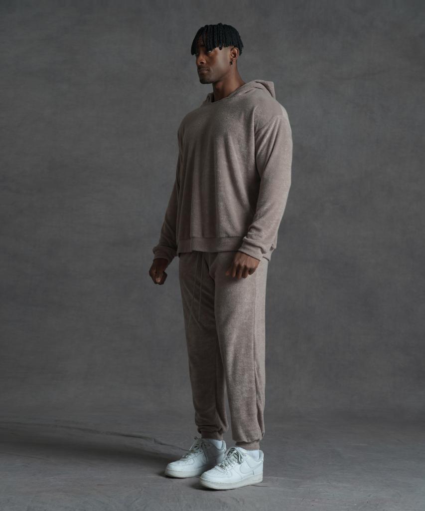 PHERMENON Standard Terry Jogger Pants - Mocha