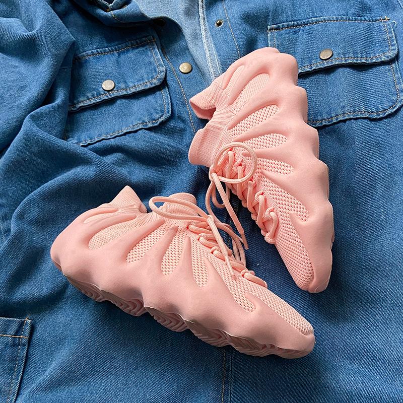 Кроссовки Lovers Fly Woven Coconut, женские летние дышащие повседневные кроссовки, носки Volcano, мужские