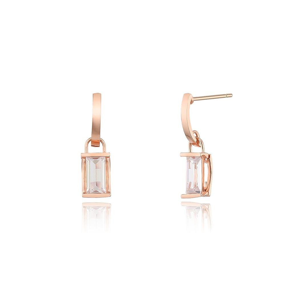LLOYD Bucketstone 14k Gold Earrings LPSM1001G