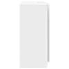 Reception Desk White 135x50x103.5 cm Engineered Wood