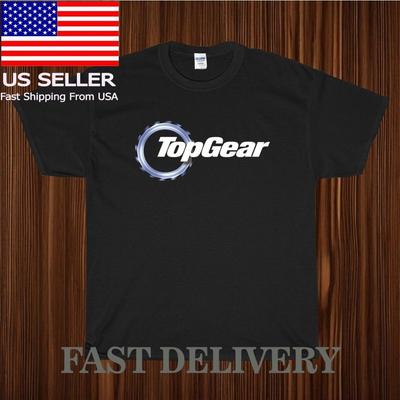 TOP GEAR БРИТАНСКОЕ ТВ СМЕШНАЯ АМЕРИКАНСКАЯ США Унисекс футболка Хлопок Оверсайз Большой Размер